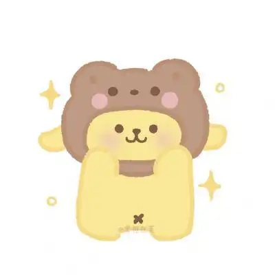 超可爱超萌的手绘卡通女生头像 最新微信人气很高的简约动漫女头_动漫