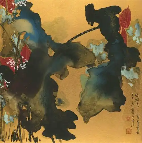 新西兰籍华人艺术家曹俊作品美的无语