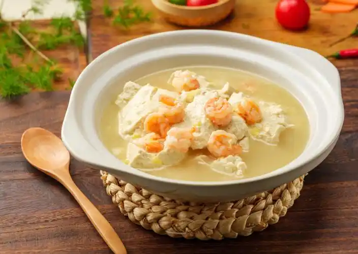 豆腐和虾仁这么做是绝配,营养效果翻倍!