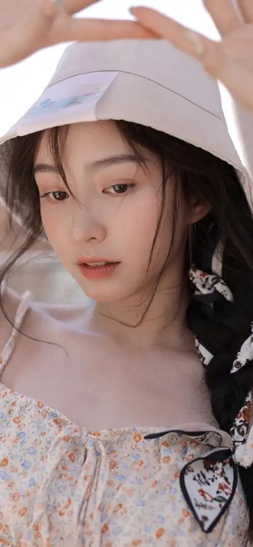 duebass元气美女ins少女心壁纸高清