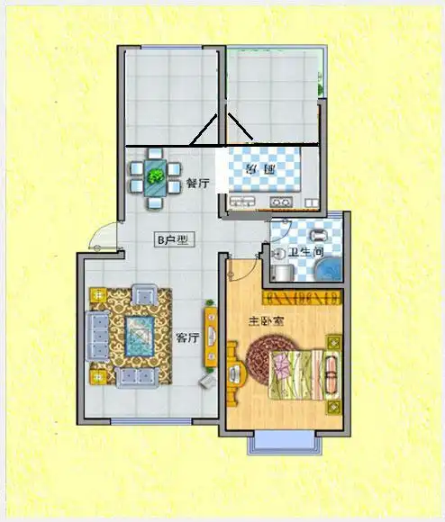 如何将90平米两房改三房