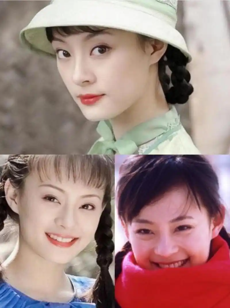 孙俪年轻时好美啊75怪不得那么多男明星追 看到几张孙俪的旧照,这才