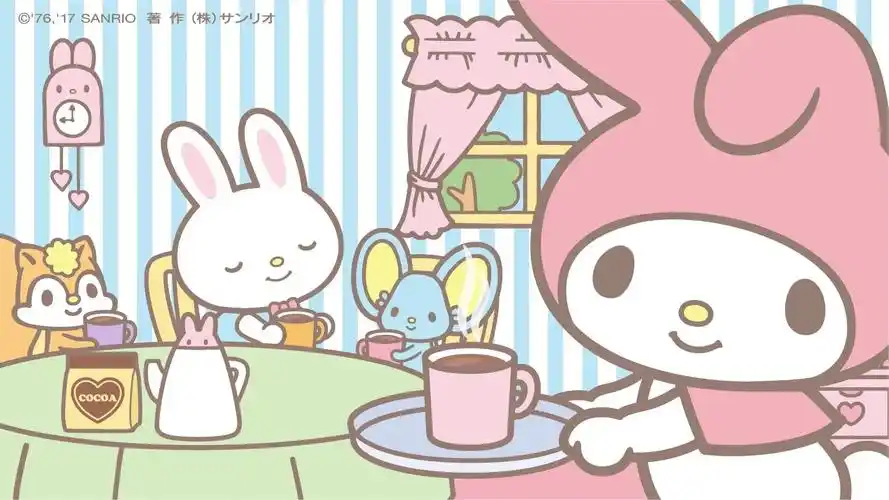 系列人物的电脑壁纸可以持续关注我哟～#美乐蒂  #电脑壁纸  #少女心