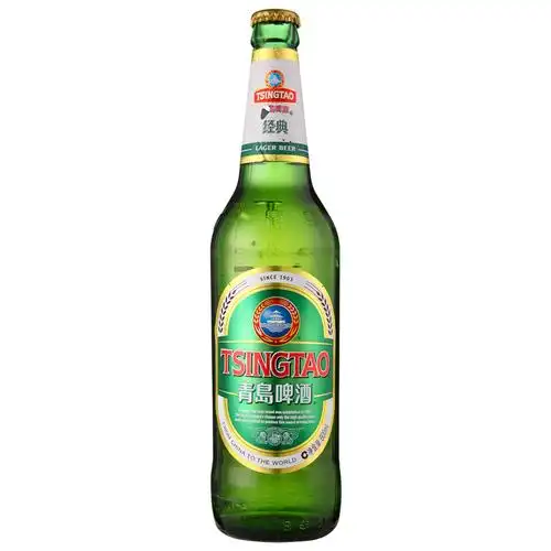 青岛啤酒 10度青岛经典600ml*12瓶装 整箱