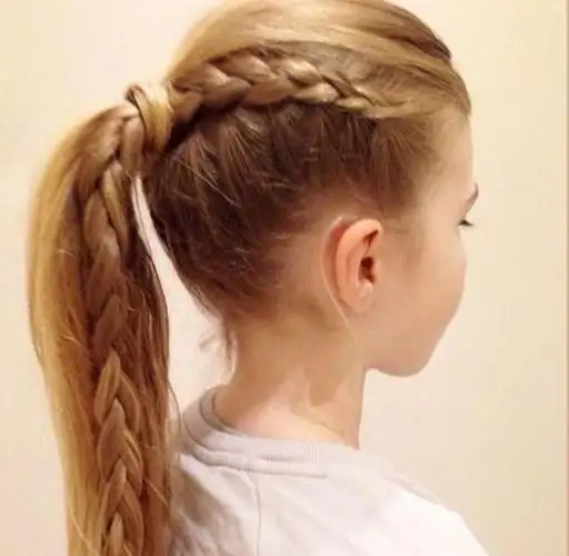 好看的高马尾编发 - 家有妆娘