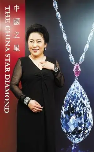 向华强太太斥资8000万买巨钻命名中国之星