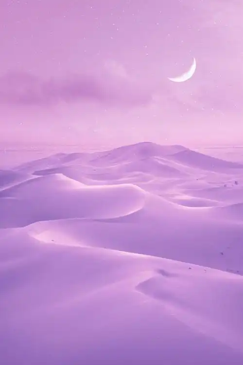 ps教程你见过粉紫色的沙漠吗
