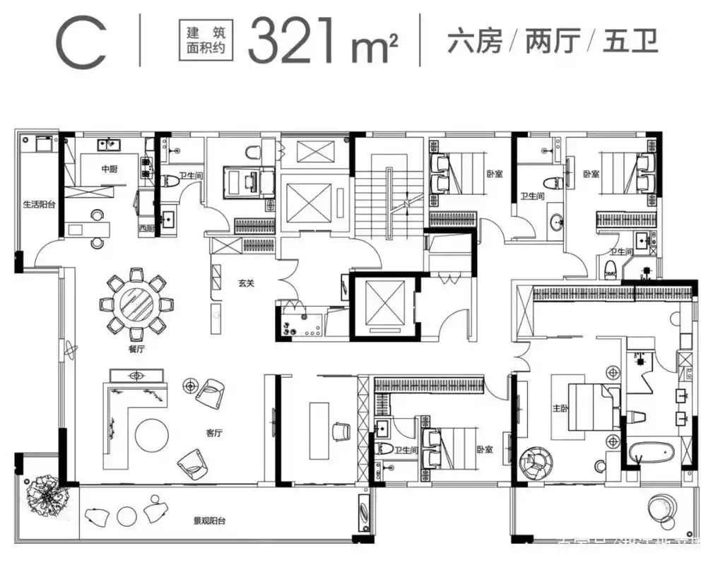 长沙这12个300㎡大平层里,一定有你的梦想家!