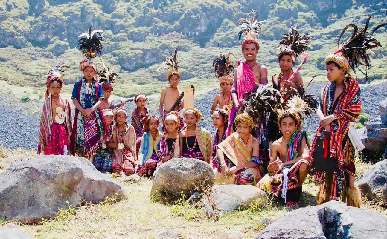 东帝汶民族风!tais - 东帝汶的传统纺织品9597    - 抖音