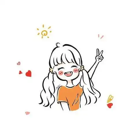 头像 手绘可爱简笔画 男生女生简笔画 卡通动漫简笔画