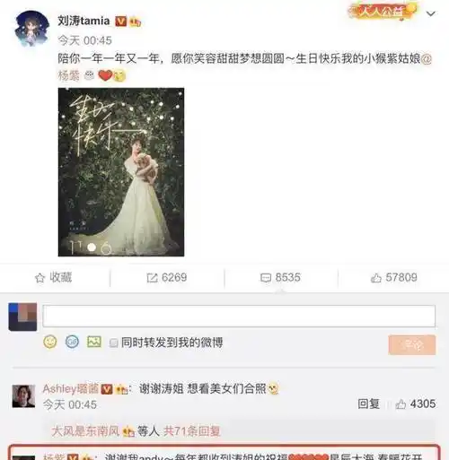 原创29岁杨紫晒生日照在紫色花海里开心跳舞妈妈和亲姐姐相伴左右