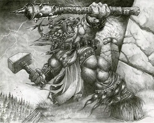 女神联盟手游 牛头人酋长形象猜想