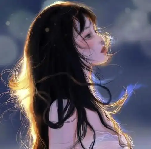 紫色头发的高冷女生动漫头像(冷艳暗系的女生动漫头像)(18)