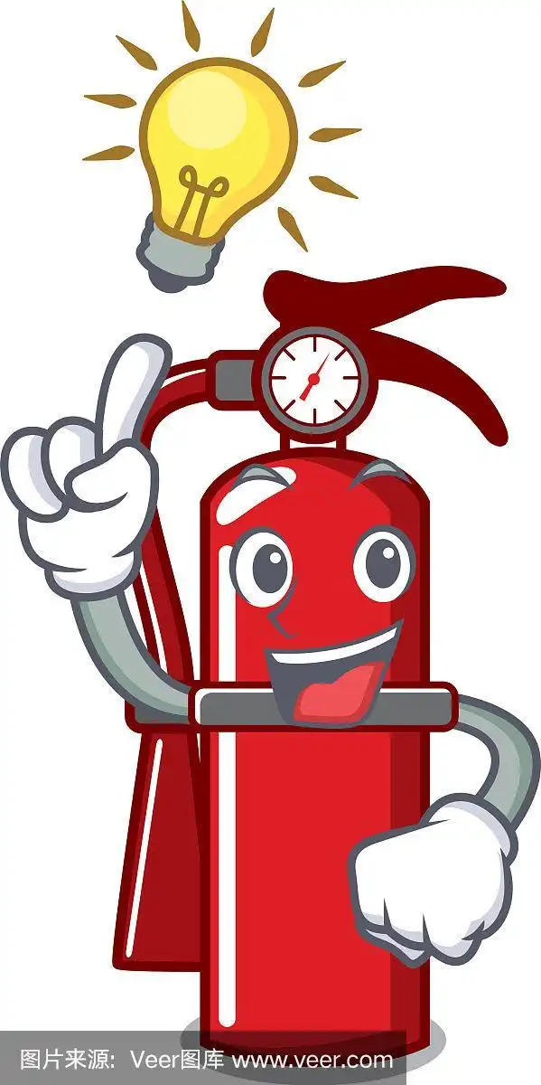 想好灭火器的吉祥物卡通吗