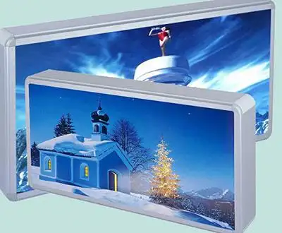 拥有3d技术的超薄灯箱