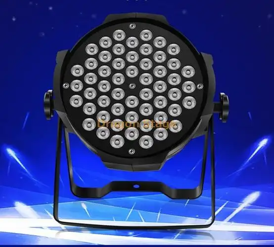 便宜的户外舞台防水 54 颗 led 灯全彩婚礼表演表面灯