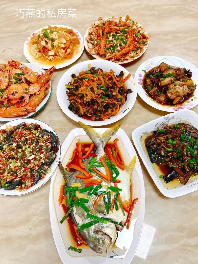 今天初三,早上10点起来做了一桌菜宴请宾客,公布我的私房菜谱 - 抖音