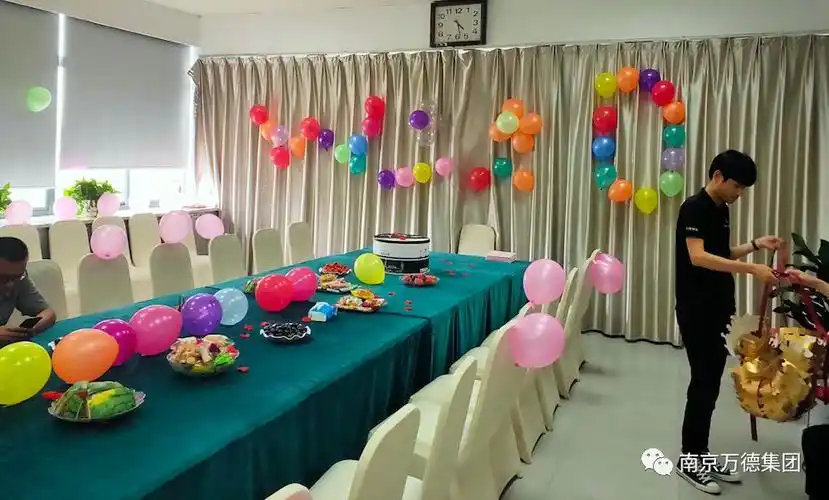 七月浓情似火万德员工生日快乐