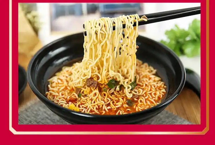 康师傅方便面爆椒牛肉面99g5包泡面袋装早餐速食精选朝天椒呛香劲辣