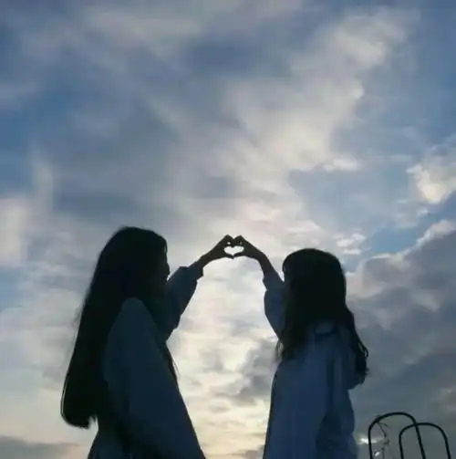 天空四人闺蜜头像