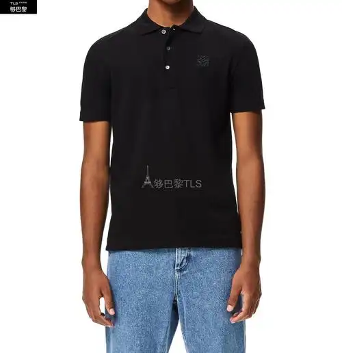 【包邮包税】 loewe罗意威 21年春夏 男士 短袖t恤 棉质 anagram 刺绣