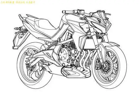 重机车的简笔画