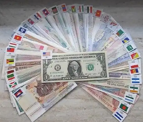 世界纸币50国100国家地区100种外国钱币套装不重复压岁钱红包外国纸钞