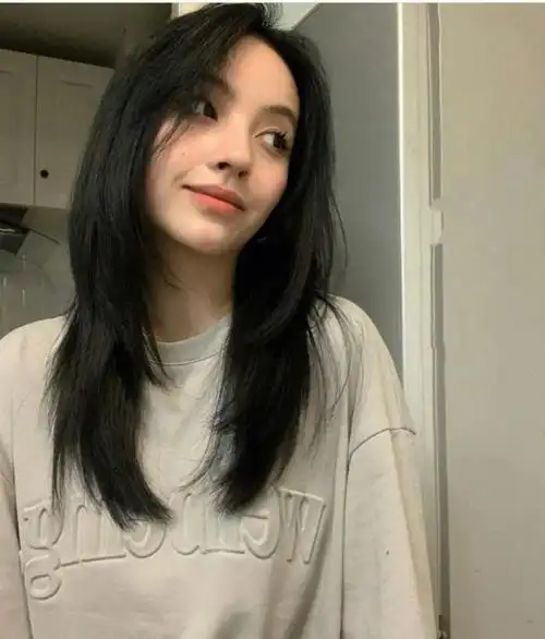 高层次长碎发 审美积累!|||高层次感的长碎发 轻盈动感