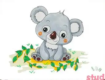 考拉简笔画