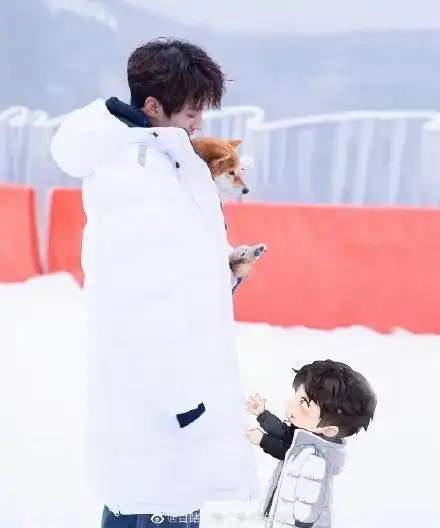 当王俊凯遇上小小凯二次元与三次元的碰撞如此可爱