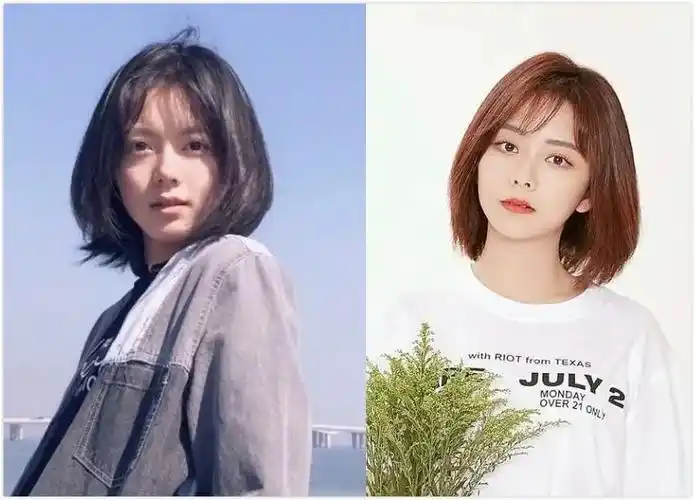 网友还搬出了赵今麦的照片,认为她的长相也跟前面两人像一个模子里刻