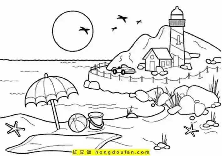 卡通,城市,填色,填色书,填色卡通,填色大全,填色游戏,填色画,幼儿园