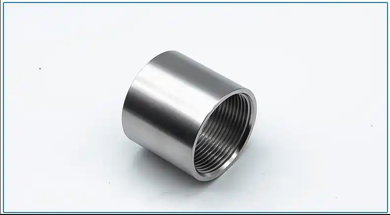 304不锈钢4分双内丝直接头管内牙直通内螺纹焊接接头水暖管件接头_双