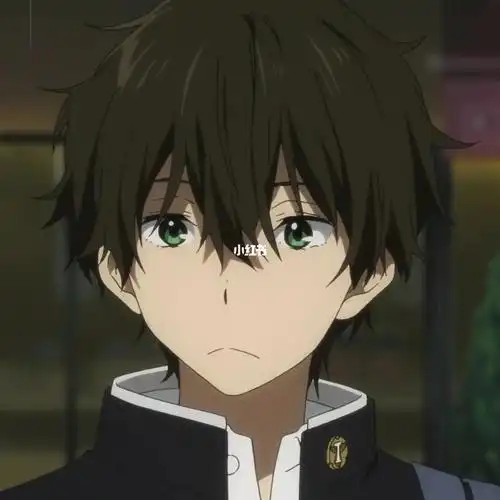 情头的扛把子,应该没人会反对吧,原图放p2#手绘  #冰菓 #折木奉太郎