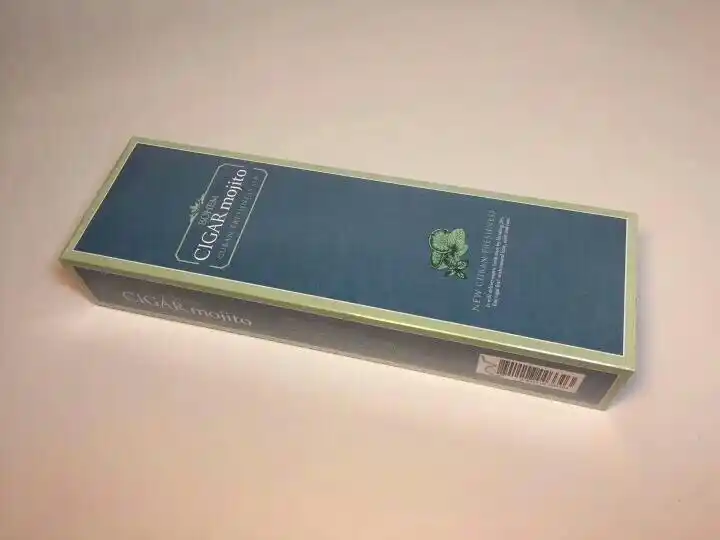 宝恒莫吉托绿树叶 无爆珠 开盒的味道可以说是非常好闻_零食_美食