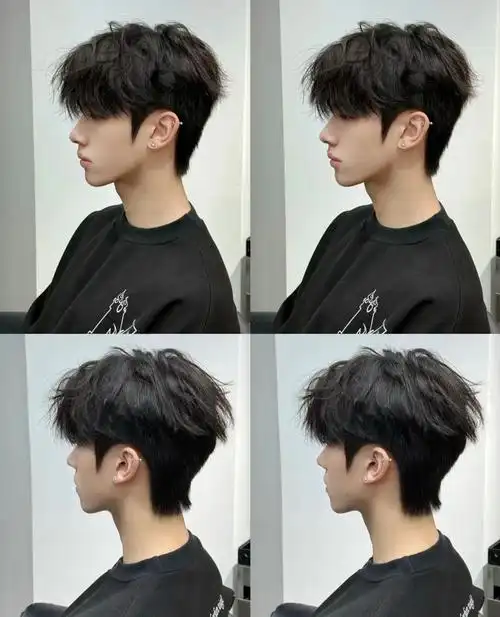 男生烫这款发型简直太帅啦