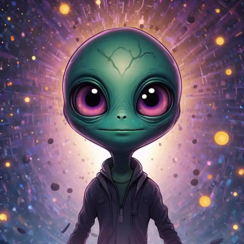 这次给大家带来一组超级炫酷的外星人头像!