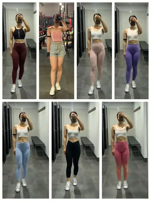 健身半年感悟一周健身穿搭