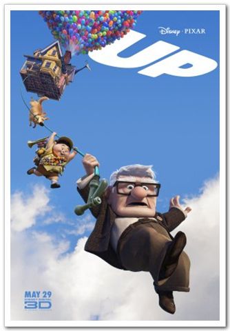 飞屋环游记/动画电影海报/艺术电影/装饰画/原版授权