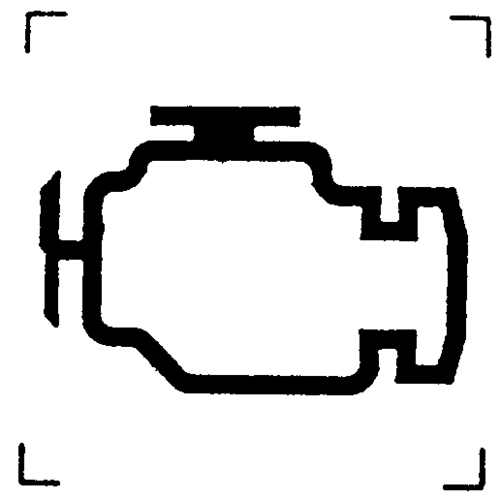 2.13 电喷发动机故障信号装置标志,见图36所示.