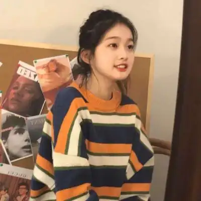 清新甜美可爱女生头像微笑萌萌哒的美女