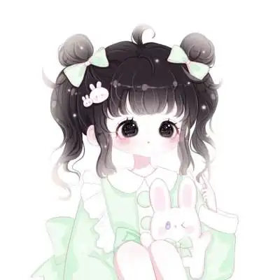 动漫呆萌系可爱少女头像60张_女生动漫头像_头像屋