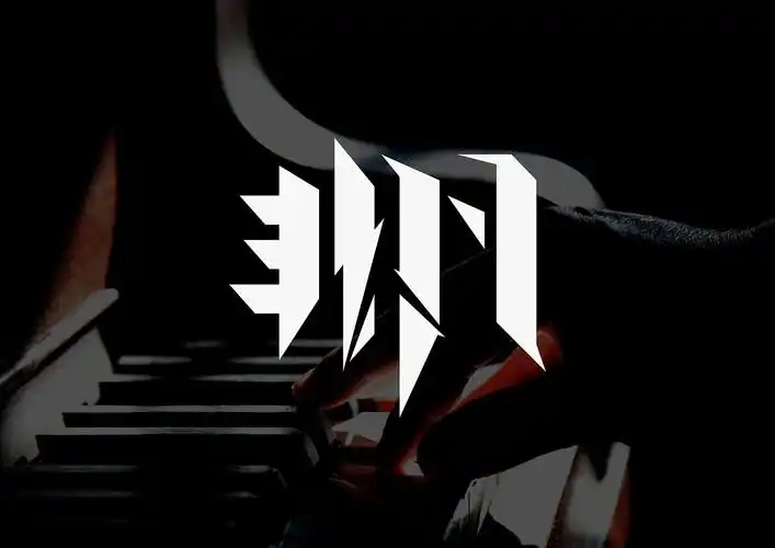 摇滚乐队logoblackband非凡音乐