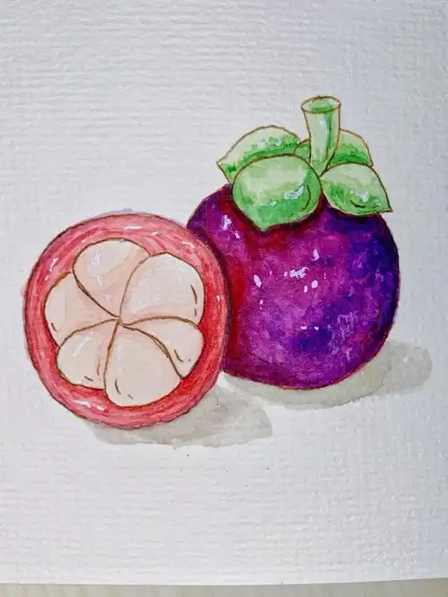 超级简单的水彩小画第十天