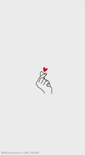 比心壁纸微信背景