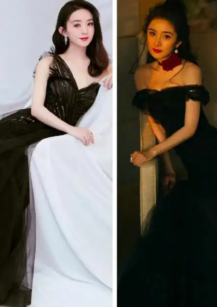 赵丽颖杨幂再同框比美大幂幂素颜不敢认发际线后移沧桑感扑面