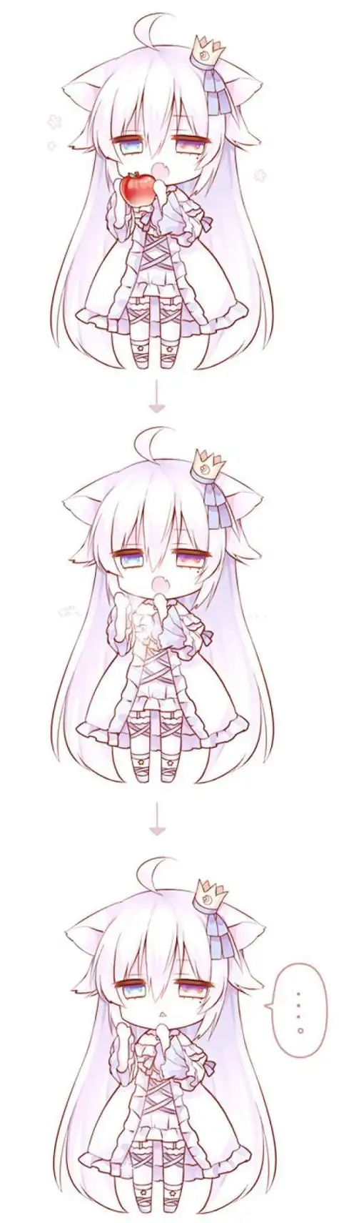 七色瞳的简笔画视频