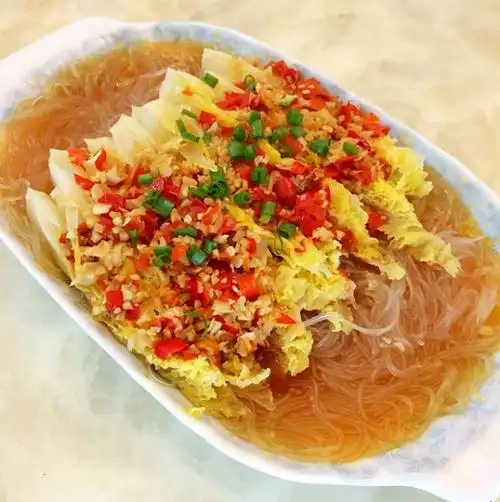 蒜蓉粉丝娃娃菜