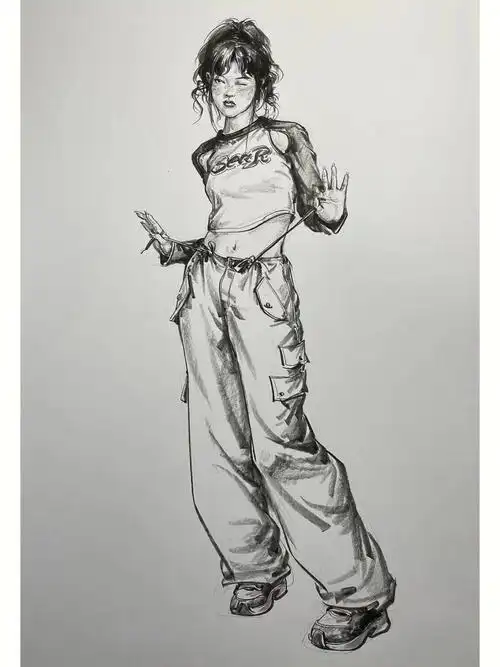 美术  #美术生的日常  #美术生集训  #临摹  #速写  #速写人物