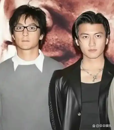 谢霆锋有多帅,04年与吴彦祖合影,那年24岁,英俊风采,气质非凡